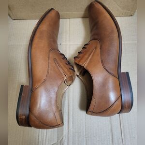 ALDO Oxford Brown Leather Dress Shoe Men Size 13